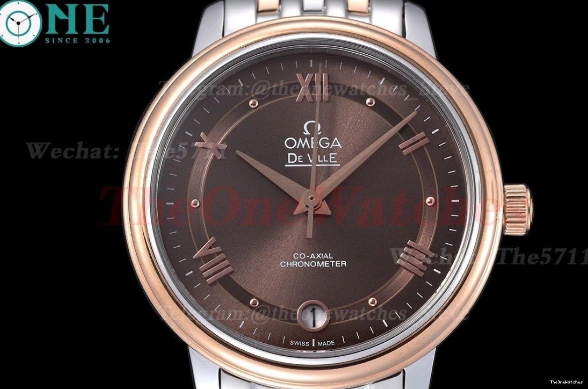 Brown MY8215 SS RG De GDF Ville 32.7mm Ladies Dial Prestige 1229